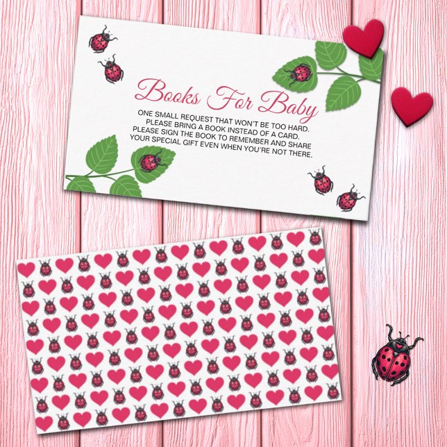 A Little Love Bug Ladybug Books For Baby Enclosure Card (Creator Uploaded)