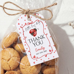 A Little Love Bug Thank You Gift Tags