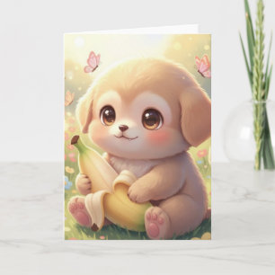 A Little Meadow Friend – Cute Fantasy Animal Card