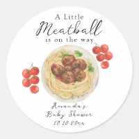 A little Meatball is on the way Baby Shower