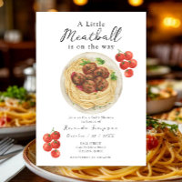 A little Meatball is on the way Baby Shower