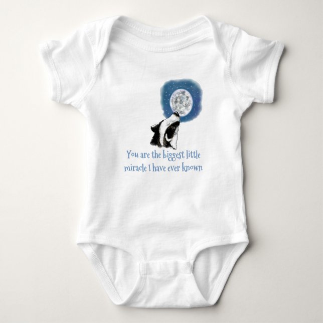 A Little Miracle Baby Bodysuit (Front)