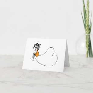 A Little More Fire: Orange, Loreen Loves Thank You Card