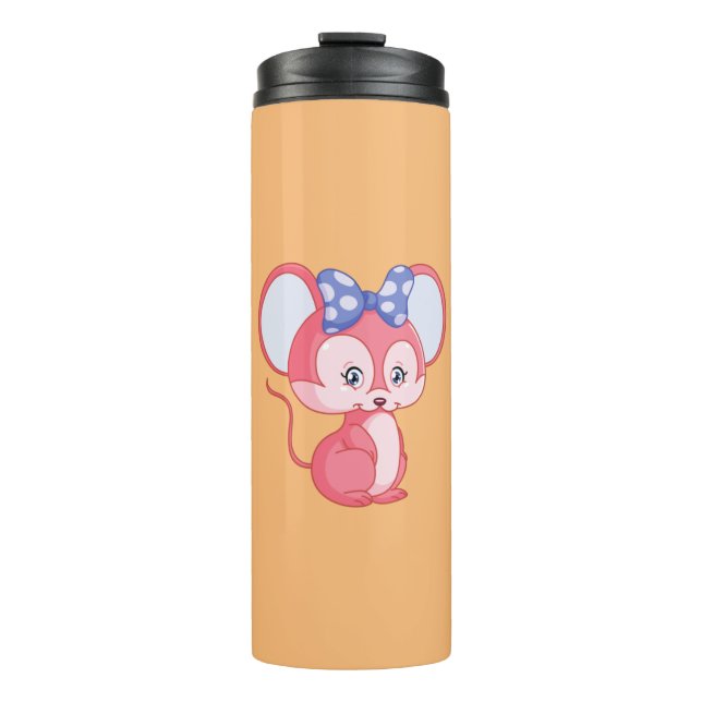 a little mouse thermal tumbler (Front)