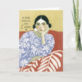 A Little Note to say I Care Card