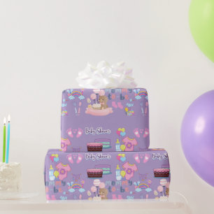 A Little One Is On The Way Wrapping Paper