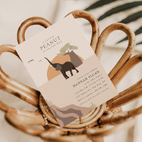 A Little Peanut | Boho Safari Desert Baby Shower