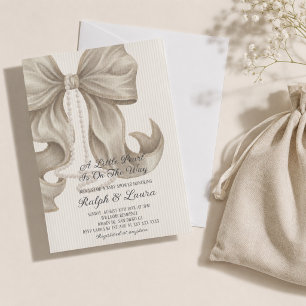 A little Pearl Girl Baby Shower Invitation
