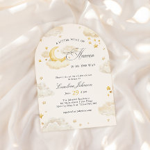 A Little Piece Of Heaven Dreamy  Baby Shower Arch