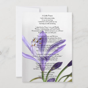 "A Little Prayer" Matte