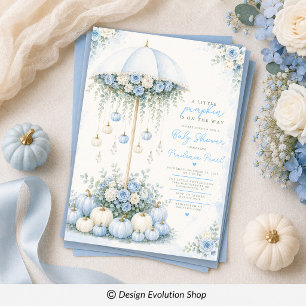 A Little Pumpkin Baby Shower Invitation