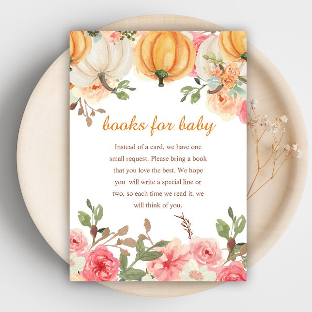 A Little Pumpkin Boho Books For Baby Enclosure Card (A Little Pumpkin Boho Books For Baby Enclosure Card)