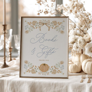 A Little Pumpkin Cottage Books and Gifts Sign