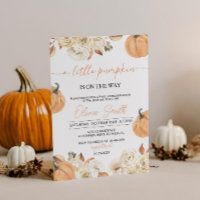 A Little Pumpkin Fall Baby Shower Gender Neutral