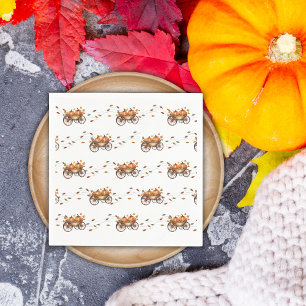 A Little Pumpkin Fall Baby Shower Gender Neutral Napkin