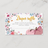 A little Pumpkin Flower Wreath Fall Diaper Raffle