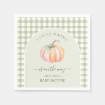A Little Pumpkin is On The Way Fall Baby Shower