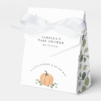 A Little Pumpkin Is on the way Fall Watercolor