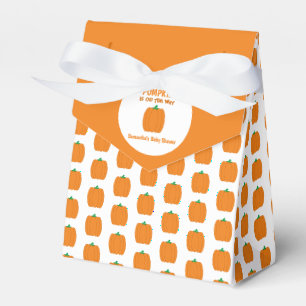 A Little Pumpkin Is On The Way Favour Box