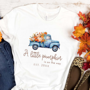 A Little Pumpkin Is On The Way Mommy To Be  T-Shirt