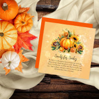 A Little Pumpkin Sunflowers Books for Baby