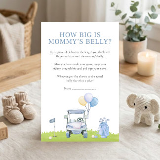 A Little Putter Golf Baby Shower How Big Is Game