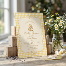 A Little Quack Baby Shower Invitation