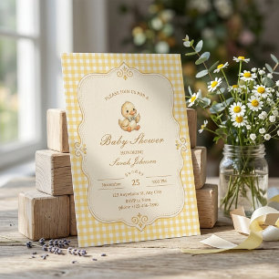 A Little Quack Baby Shower Invitation