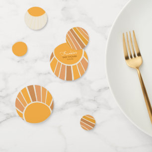 A Little ray of Sunshine Baby Shower Confetti