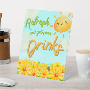 A Little Ray of Sunshine - Drinks Sign