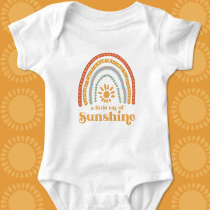A Little Ray of Sunshine Rainbow Baby Bodysuit