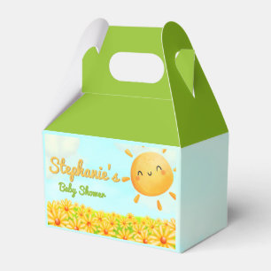 A Little Ray of Sunshine - Spring Baby Shower Favour Box