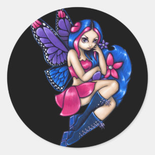 "A Little Shy" Sticker
