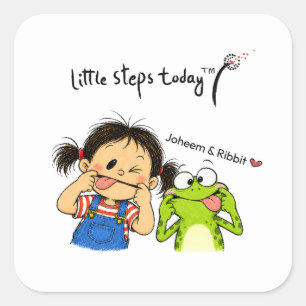 A Little Silliness – Joheem & Ribbit Sticker