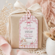 A Little Silly Goose Pink Cottagecore Baby Shower