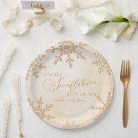 A Little Snowflake Winter Wonderland Baby Shower