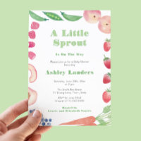 A Little Sprout Farmers Market Baby Shower