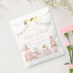 A Little Sugar Plum Nutcracker Baby Shower Favour Bags
