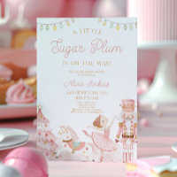 A Little Sugar Plum Nutcracker Baby Shower