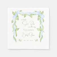 A Little Sweet Pea Blue Boy Baby Shower