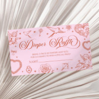 A Little Sweetheart Baby Shower Diaper Raffle