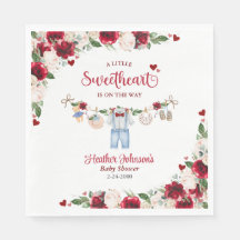 A Little Sweetheart Valentine Boy Baby Shower