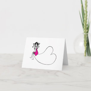 A Little Sweetness: Fuscia - Loreen Loves Notecard