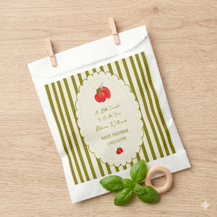 A Little Tomato is on Vine Baby Shower Favour Bags
