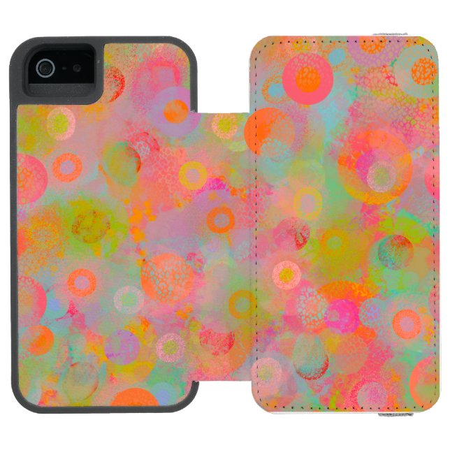 A Little Touch of Spring Incipio iPhone Wallet Case (Folio Open)