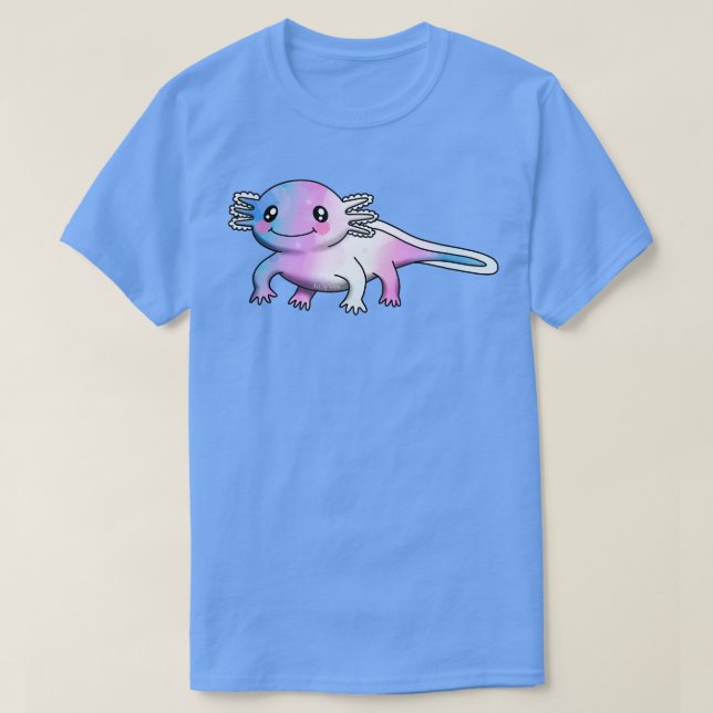 A little trans axolotl T-Shirt (Design Front)