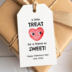 A little treat for a friend so sweet little heart gift tags