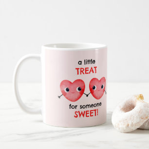 A little treat for a friend so sweet little hearts coffee mug