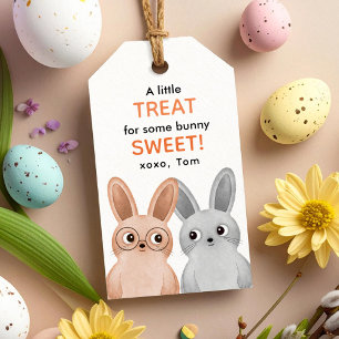 A little treat for some bunny sweet cute rabbits gift tags