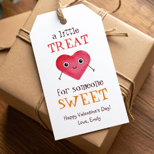 A little treat for someone sweet Valentine's day Gift Tags